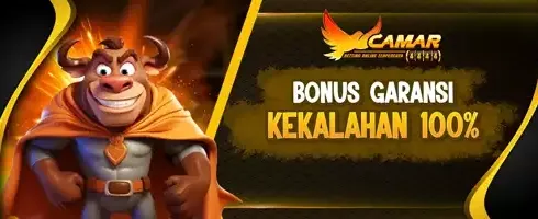 Bonus Garansi Kekalahan 100% banner